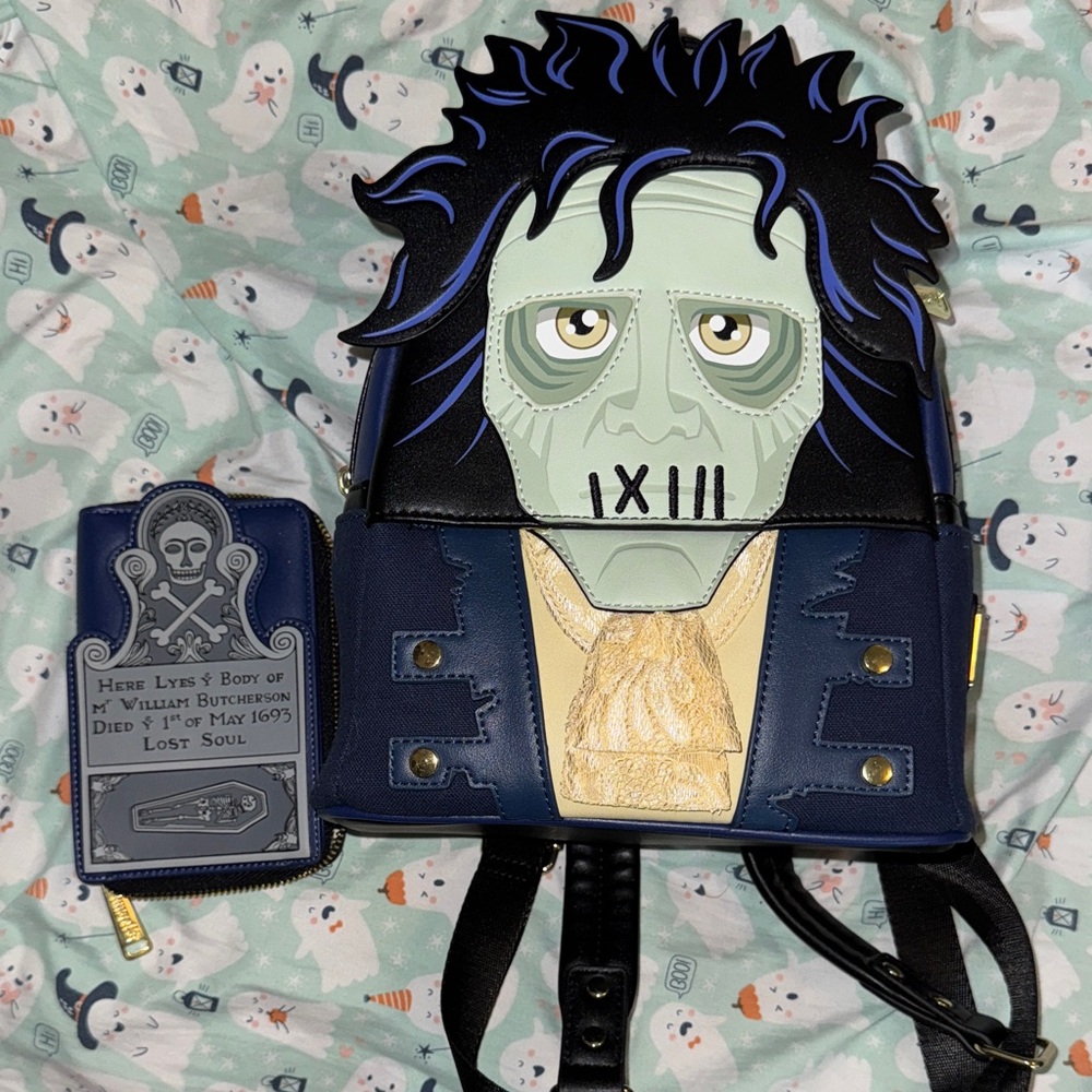 Hocus Pocus Backpack and Matching Wallet